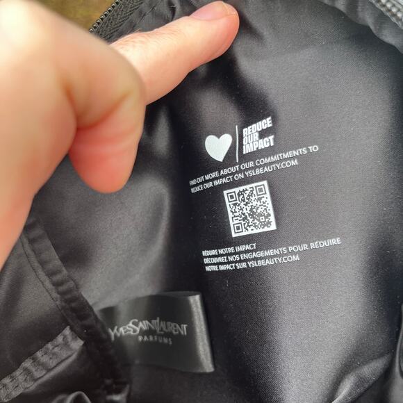 YSL YVES SAINT LAURENT Cosmetic Case, Travel, Makeup or Toiletry, UNISEX + Socks - Picture 13 of 15